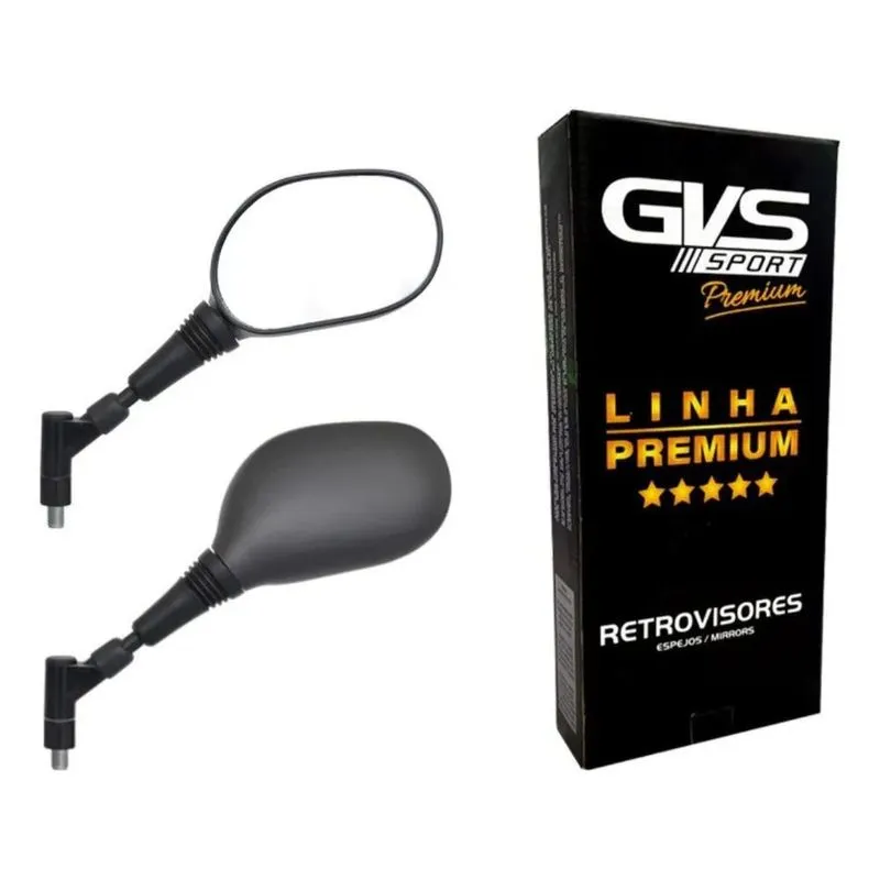 Retrovisor Gvs Xt660 Giro 360 Honda Lente Convexa