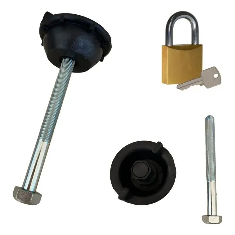 Kit Porca E Parafuso Do Pneu Estepe Para Pickup Fiat Strada