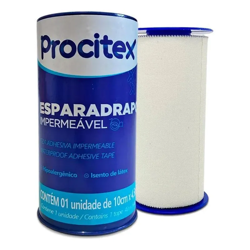 Esparadrapo Impermeável Procitex Cremer 10cm X 4,5m 1 Un.