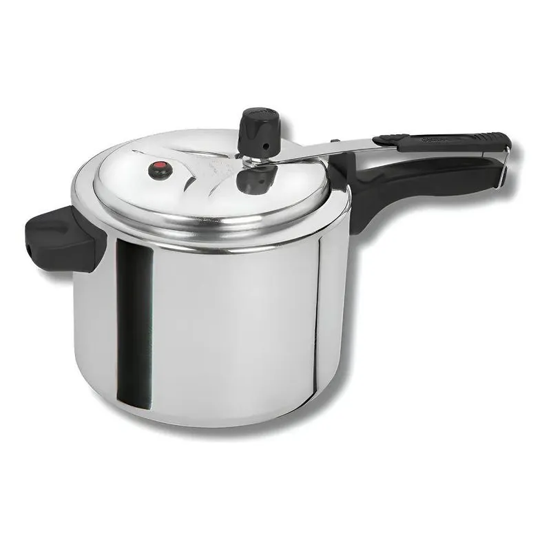 Panela De Pressao 4,5 Litros Polida Fortlar Cor Cinza