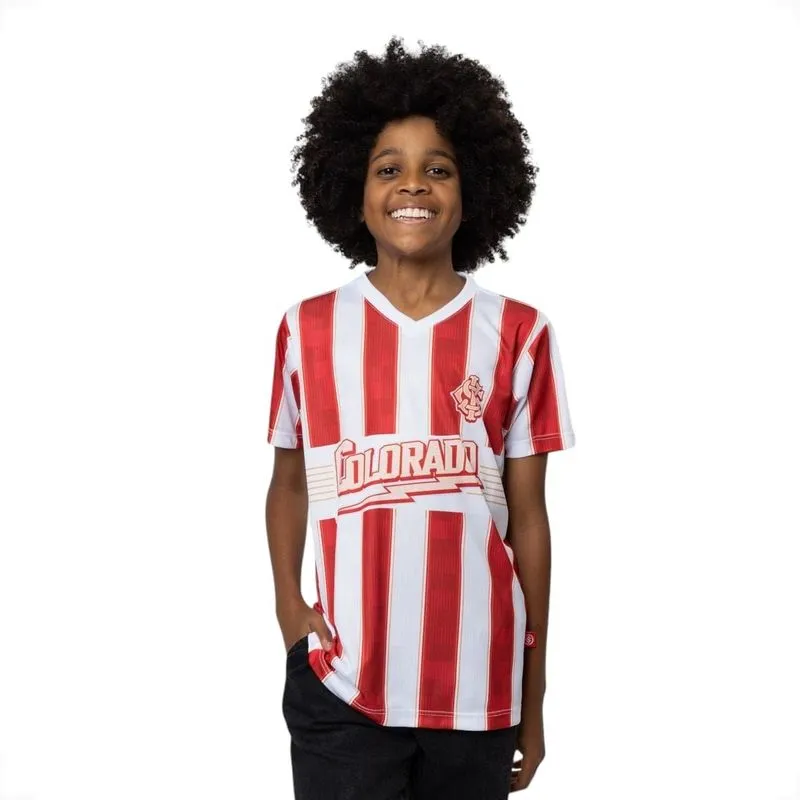 Camiseta Juvenil Internacional Colorado Estampa Sublimada Surf Center 16 / Vermelho
