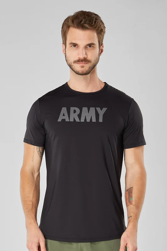 Camiseta Dry Fit Collection - Preto Preto / XG