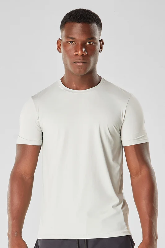 Camiseta Dry Tech Athleisure - Gelo Gelo / M
