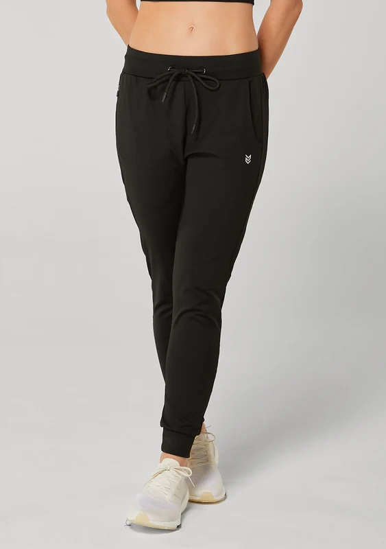 Calça Slim Athleisure Feminino - Preto M / Preto