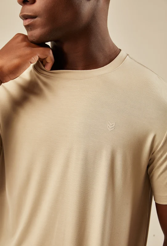 Camiseta Tech Modal Heavy - Areia M