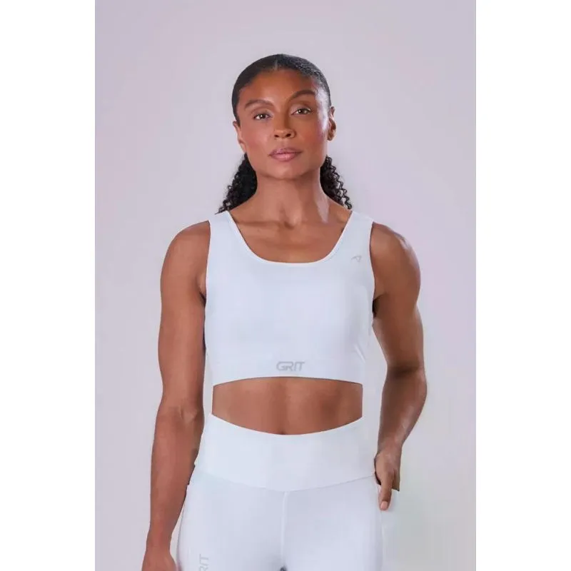 Top Reto Com Bojo Authen Grit Bossa G / branca