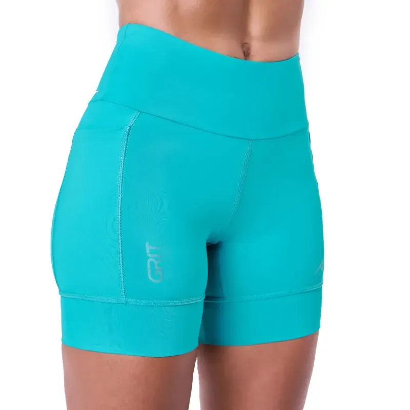 Bermuda Authen Grit Bossa 3 Bolsos Azul Feminina PP