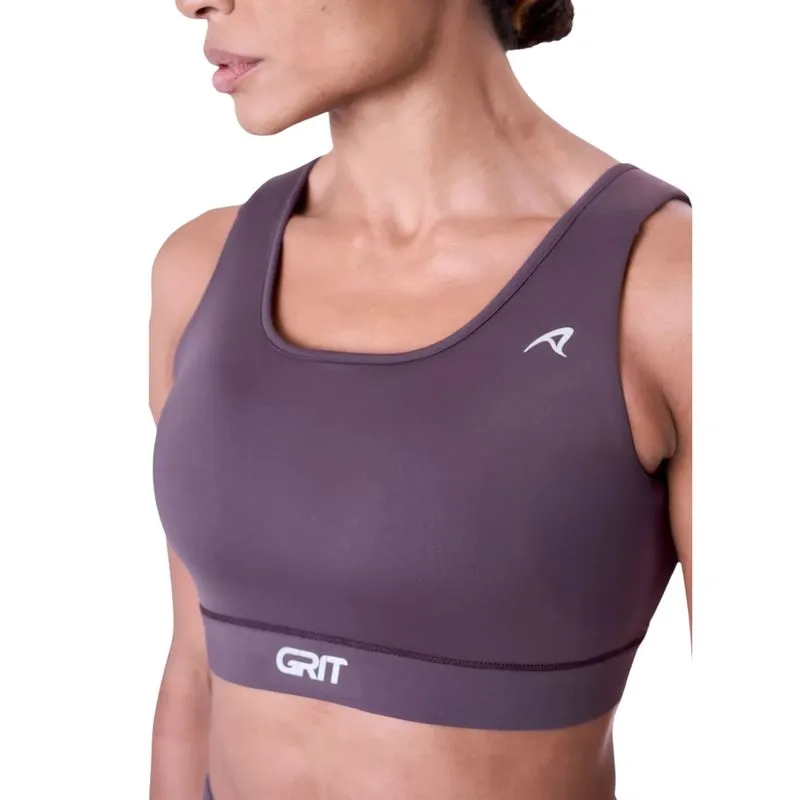 Top Authen Grit Bossa Ajustavel c/1 Bolso Reto Feminino GG / Roxo