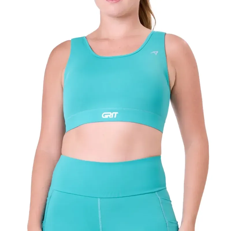 Top Feminino Authen Azul PP