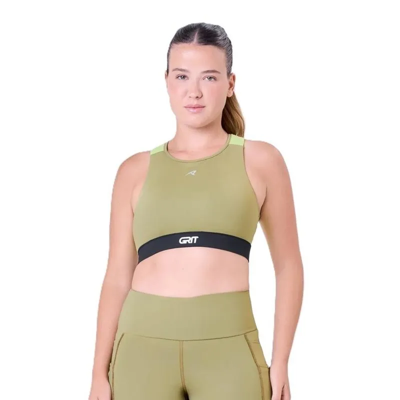 Top Grit Bossa Ajustável 1 Bolso Nadador P / verde
