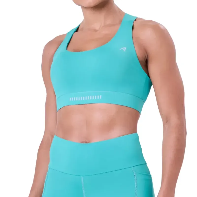 Top Feminino Nadador Authen Azul PP