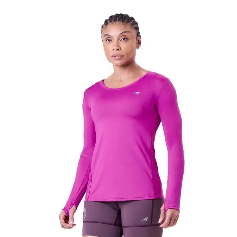 Camisa Feminina Manga Longa Authen Keep Cool P / roxo