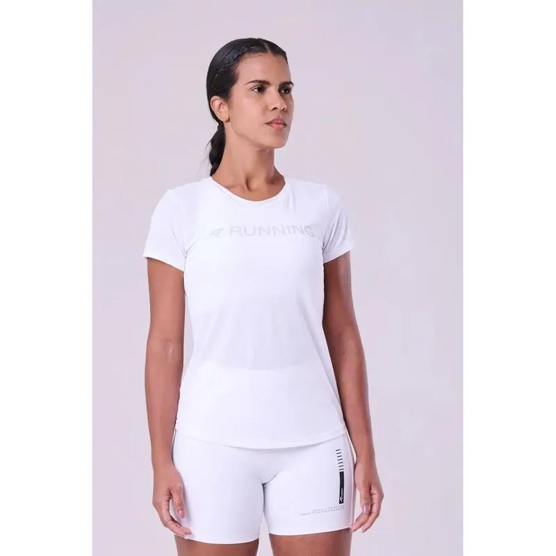 Camiseta Feminina Dry Authen Running Keep Cool P / branca
