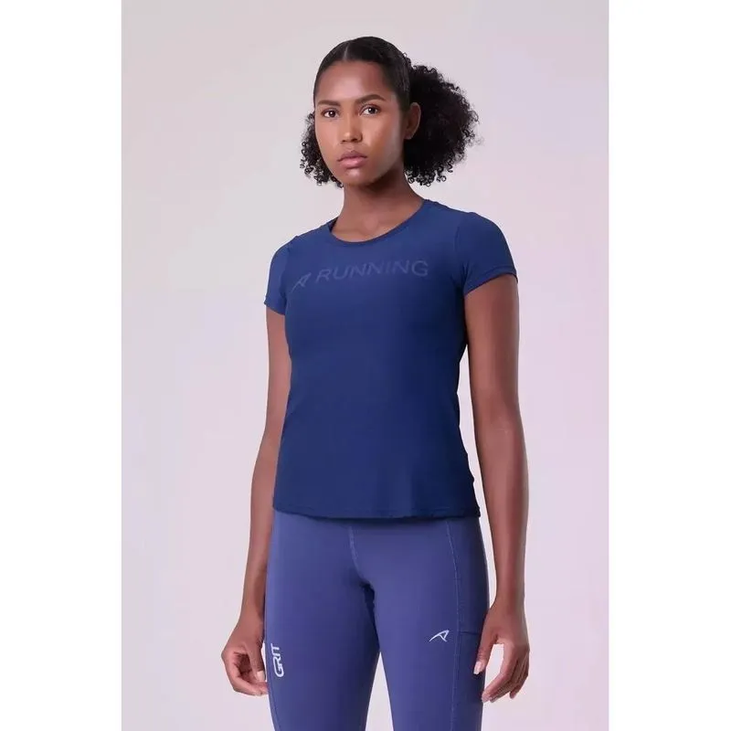 Camiseta Feminina Dry Authen Running Keep Cool G / AZUL MARINHO