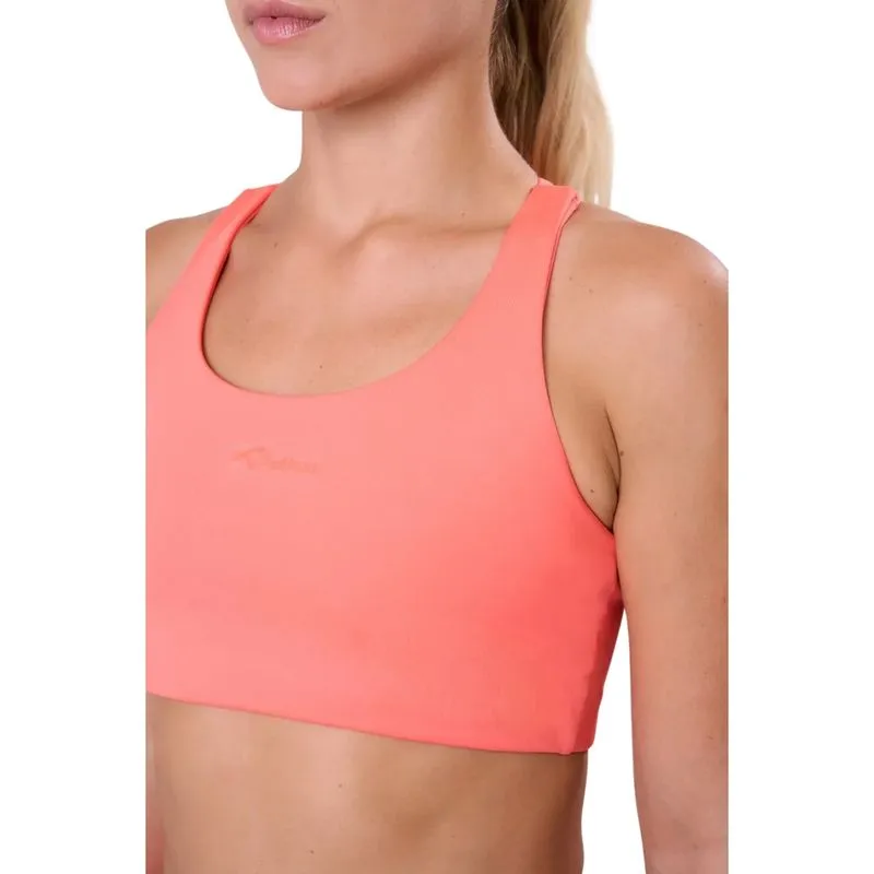 Top Authen Essential Run Nadador Stamina Feminino P / Laranja