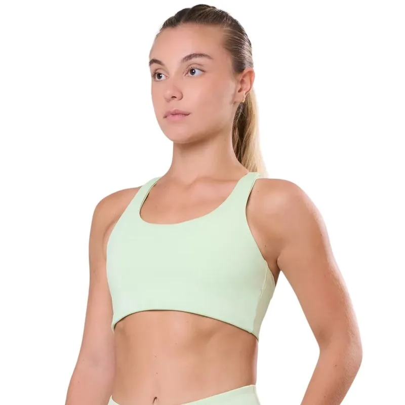 Top Authen Essential Run Stamina Nadador Feminino G / Verde