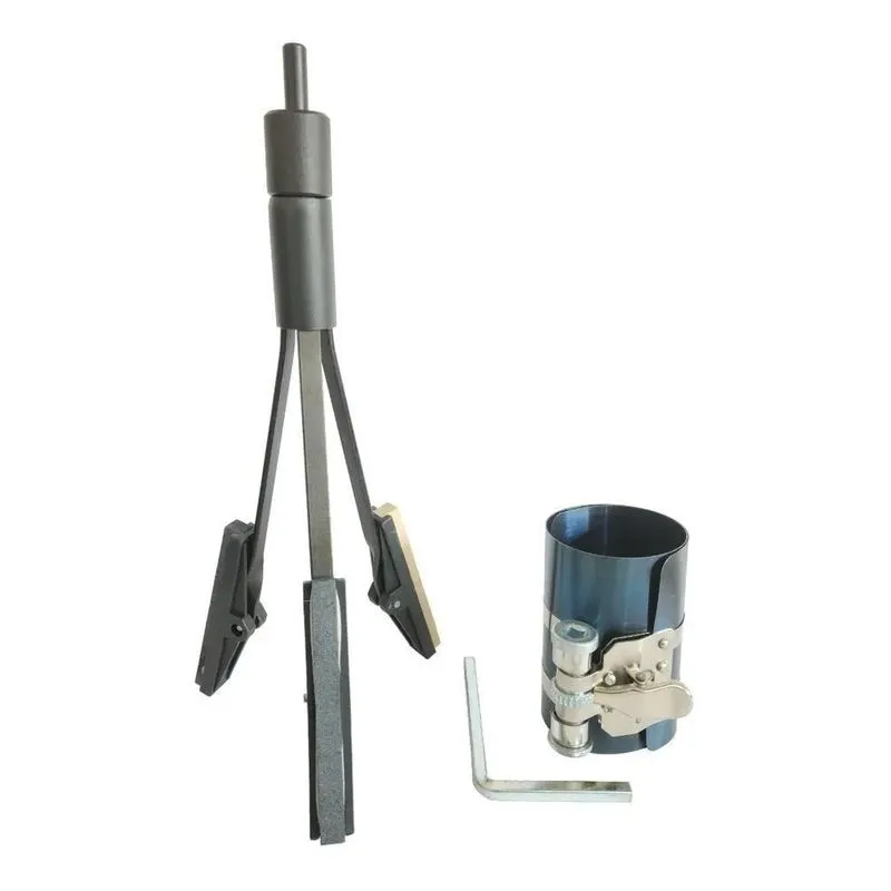 3x Brunidor De Cilindros 64 A 104mm + Cinta De Anéis De Pist
