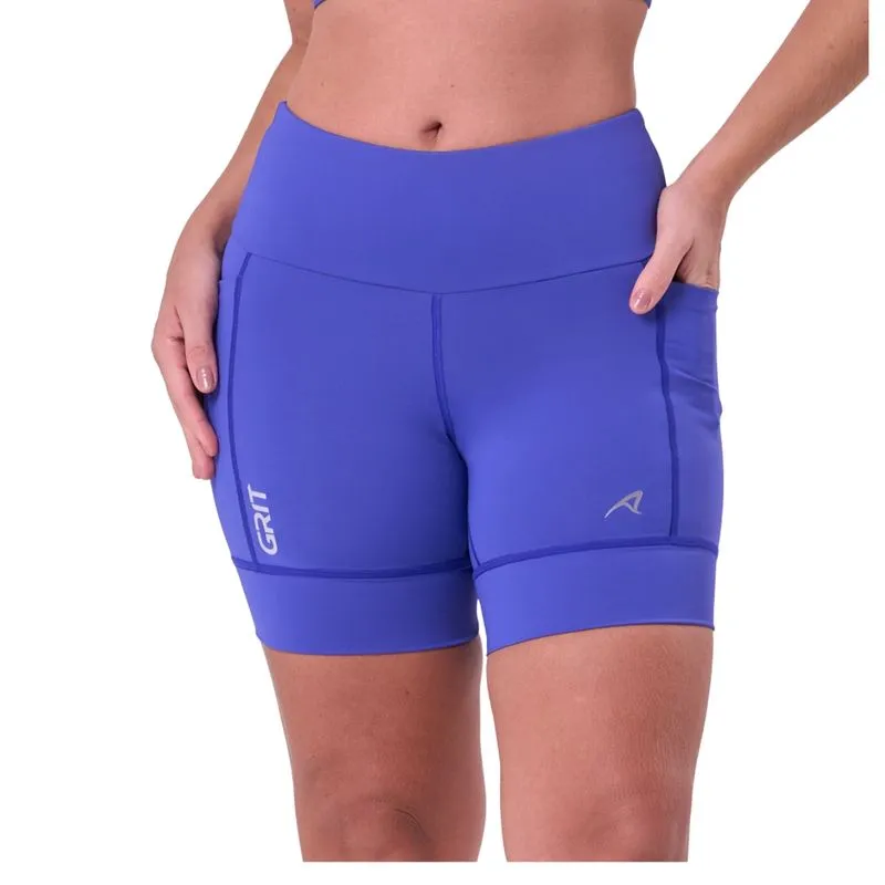 Bermuda Grit Bossa 3 Bolsos 15cm Authen Feminino M / Azul