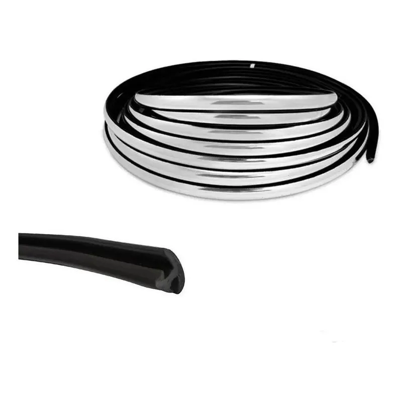 Kit Friso Cromado Parachoque Monza Chevette Kadett 7 Mts - P
