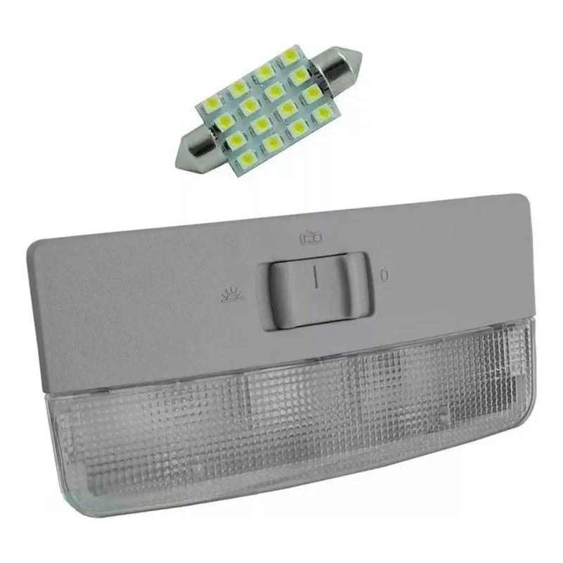 Lanterna Luz Teto Gol Voyage Saveiro G5 G6 Fox Up + Led