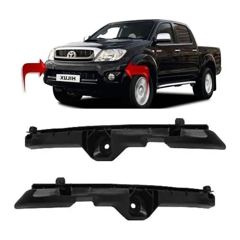 Par Suporte Guia Parachoque Dianteiro Pick Up Hilux 2005 200