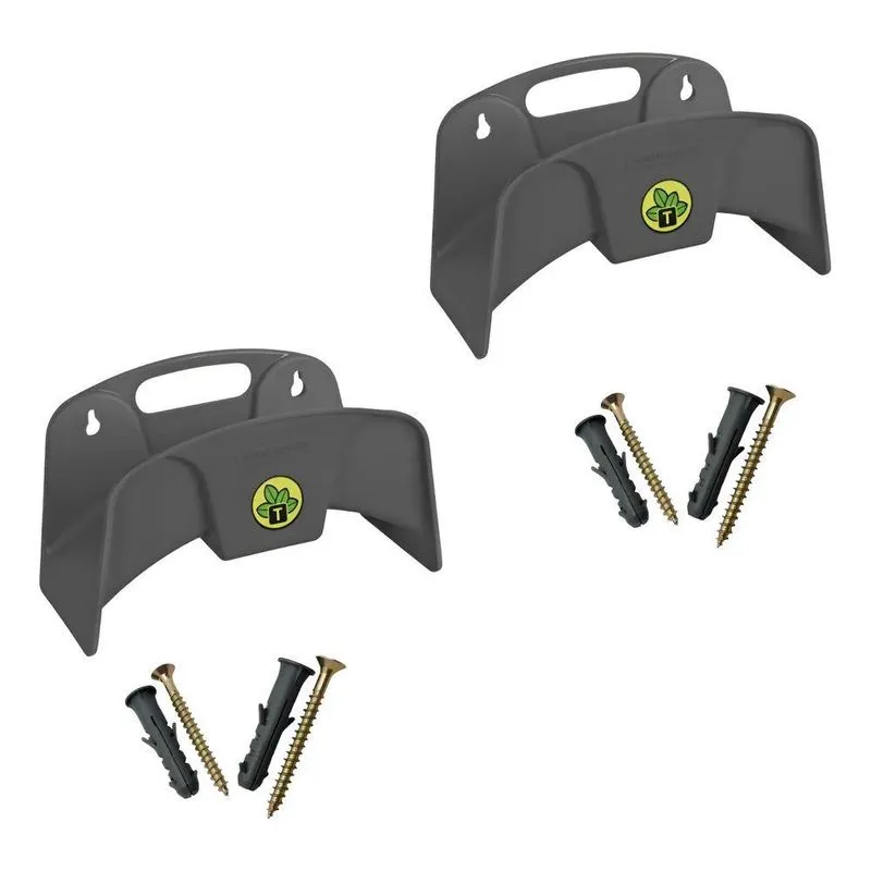 10x Kit C2 Suporte De Mangueira De Parede Fixo Tramontina