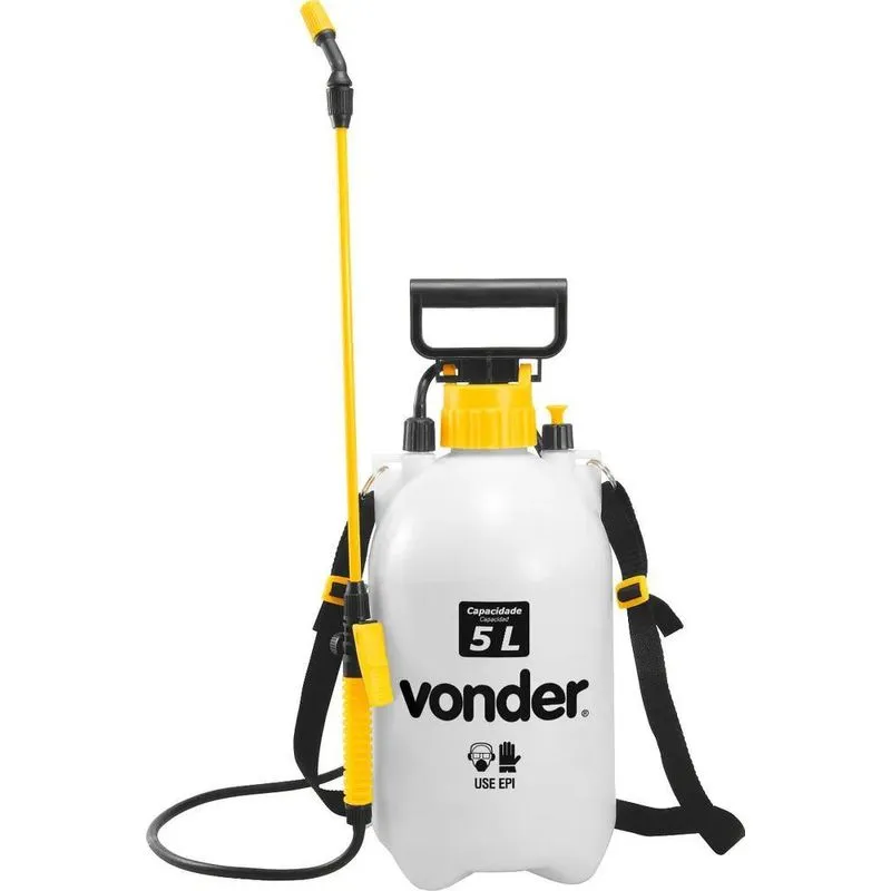 2x Pulverizador 5 Litros Vonder Bomba De Veneno Dedetizaç