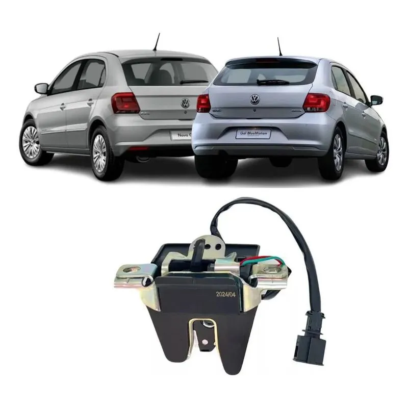 Fechadura Elétrica Porta Malas Gol 2008 Até 2012 G5 G6 G7 Vw