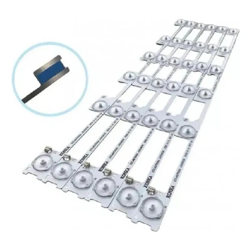 Kit 6 Barras De Led Toshiba 48l2400 48l5400 Dl4844 Ph48s610