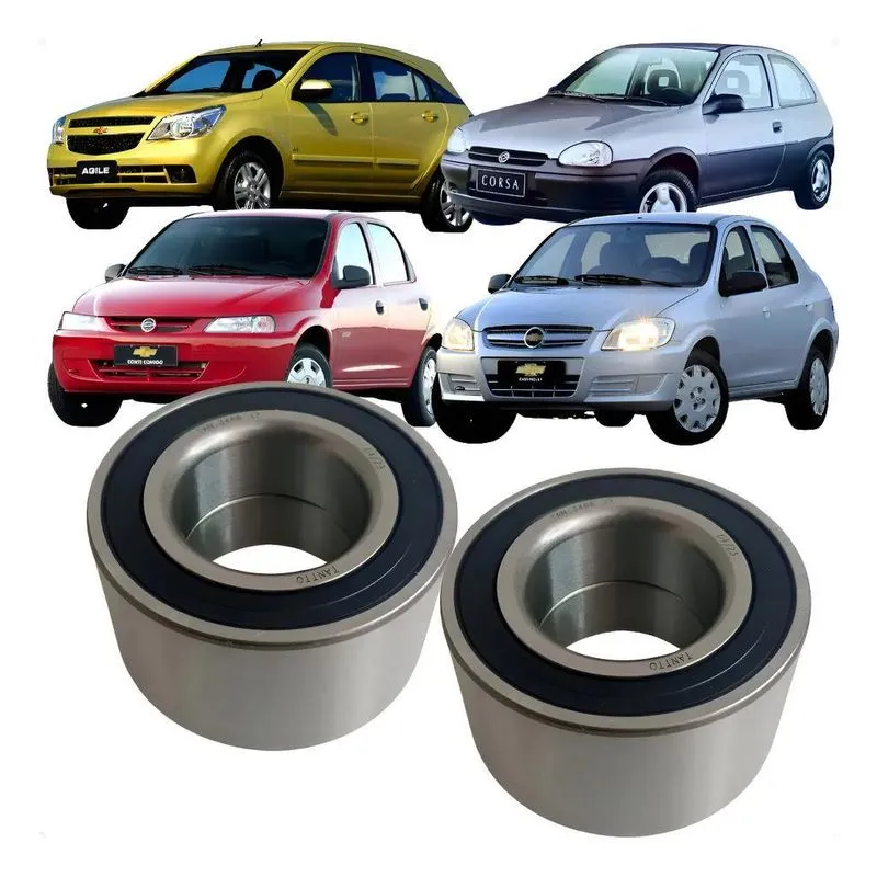 Par Rolamento Roda Dianteiro Corsa Classic Celta Prisma -
