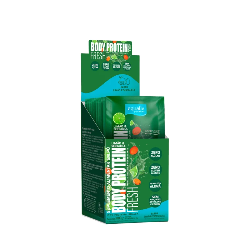 Body Protein Fresh Limão & Seriguela - 10 Sachês