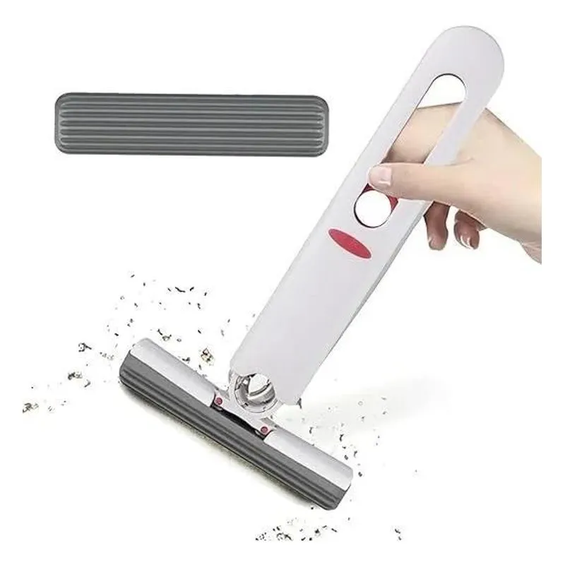 10x Rodo Mini Mop Magico Limpa E Seca Rodinho De Pia Cozinh