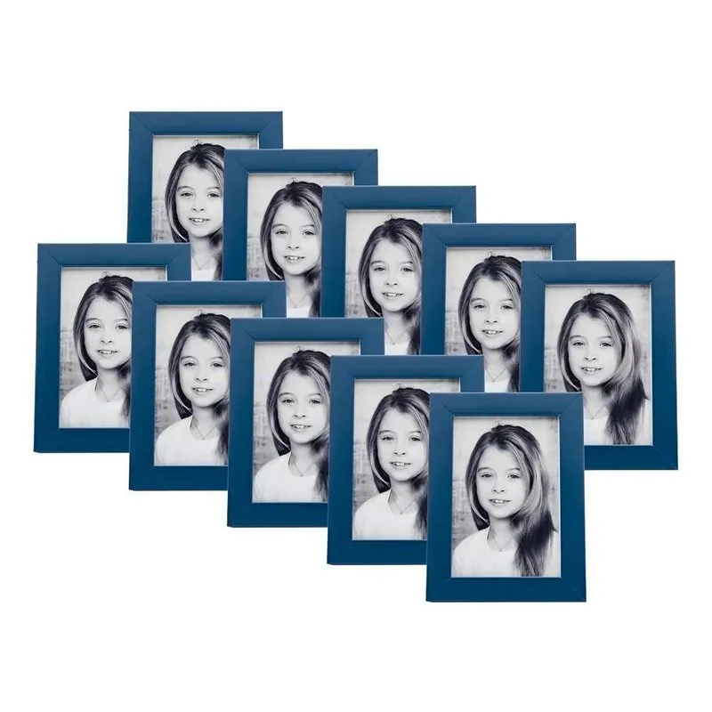 Combo De 10 Porta Retratos 10x15 Mesa Ou Parede Aconchegante