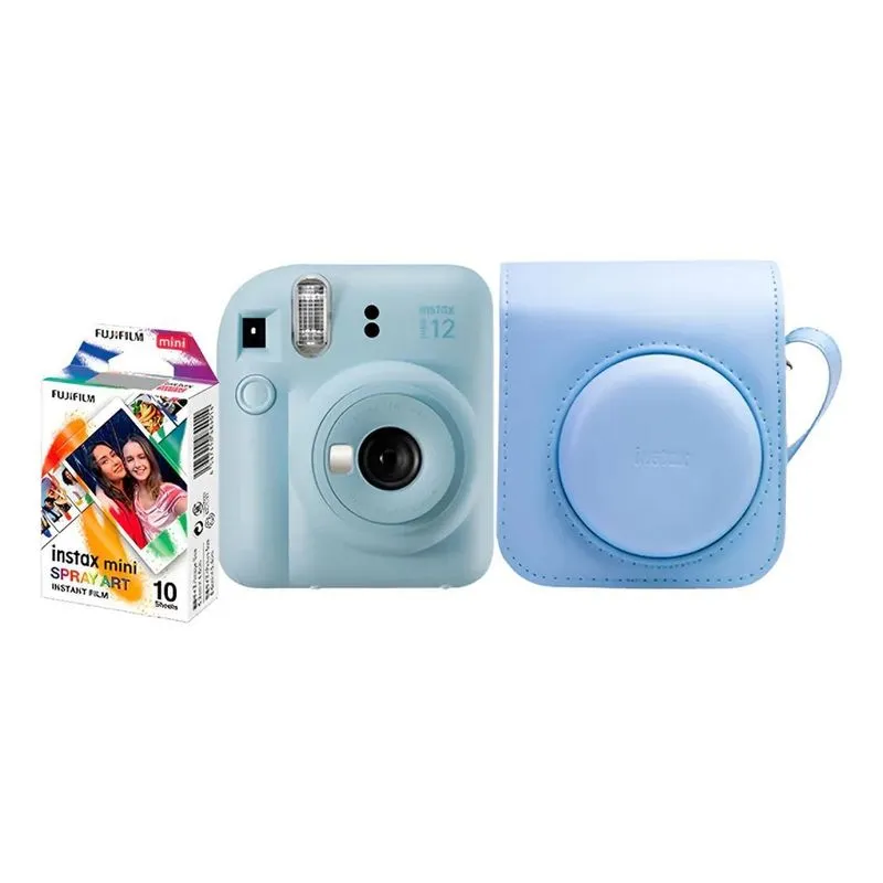 Kit Fujifilm Instax Mini 12 Cor Azul