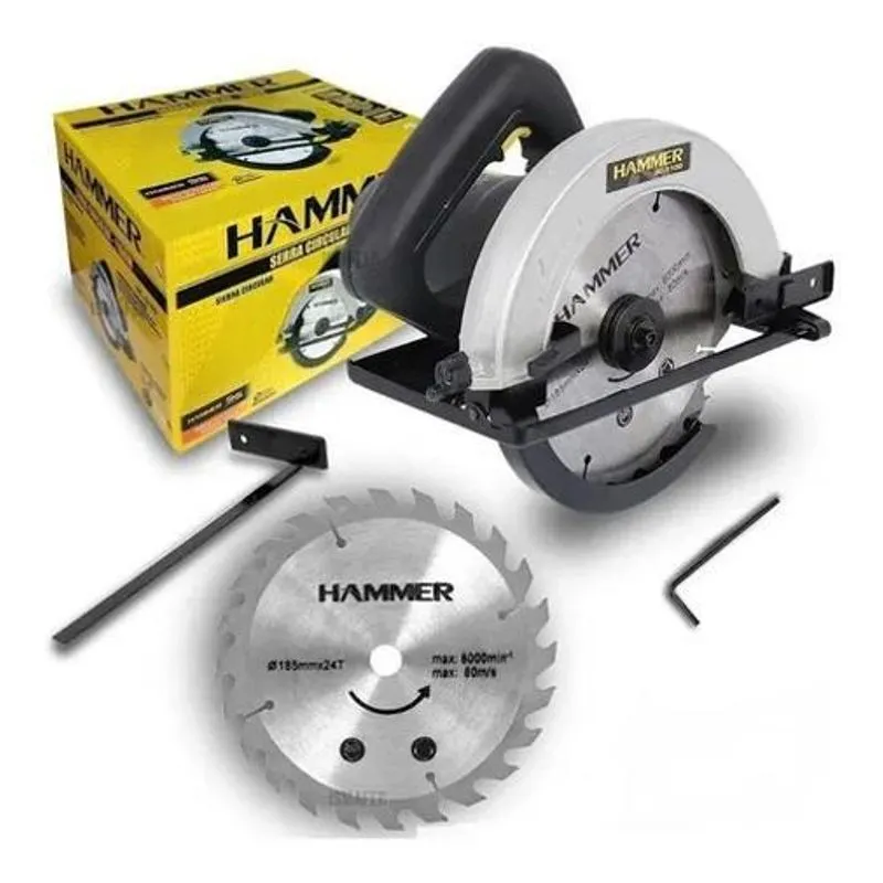3x Serra Circular Hammer Sc-1100 1100w 4800rpm 185mm 7.1/4