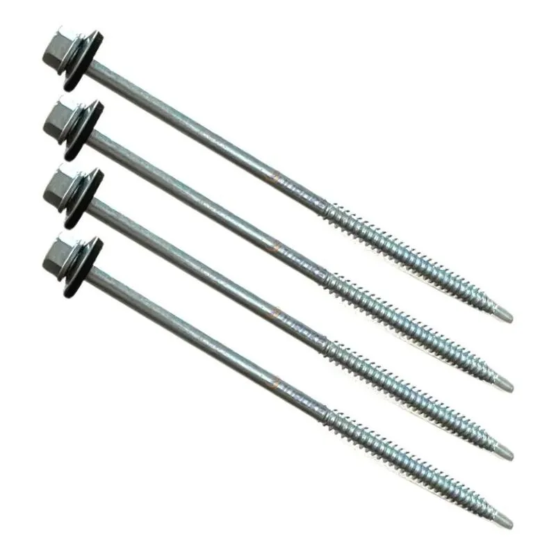 2x Kit 100 Paraf Sextavado Auto Brocante 12x5 Meia Rosca 12,