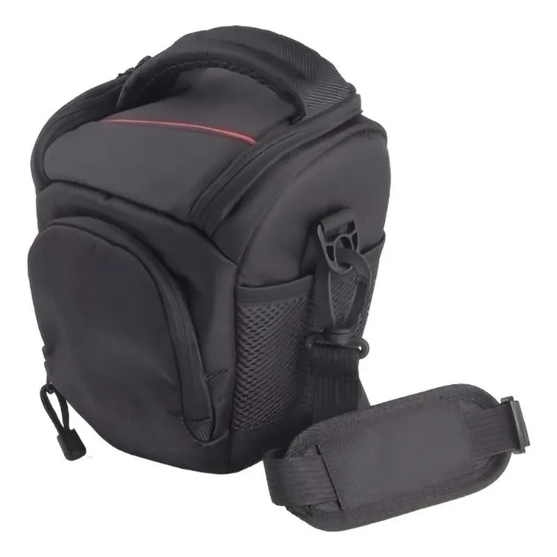 Bolsa Case Câmera Photopro Athena Canon Nikon Lente Gr Preto