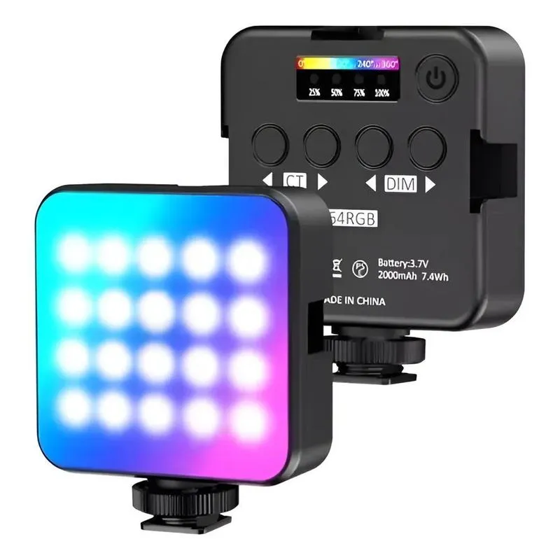 Iluminador Led Rgb Luz Para Video Foto Live Reuniões 127/220v