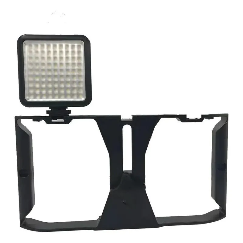 Kit Stedicam Celulares + Iluminador Soleste W81 Para Youtube