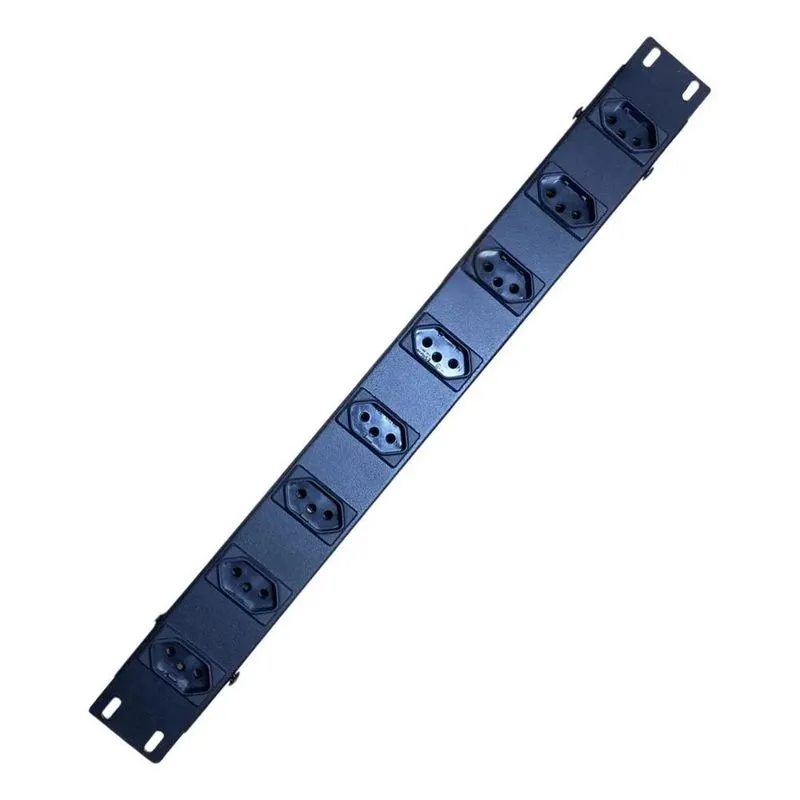 Filtro De Linha Regua Tomada Para Rack 8 Tomadas 20a Mvolts