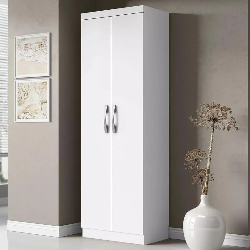 Armário Multiuso Lavanderia 52cm Aspasia Branco A15 - Mpozenato