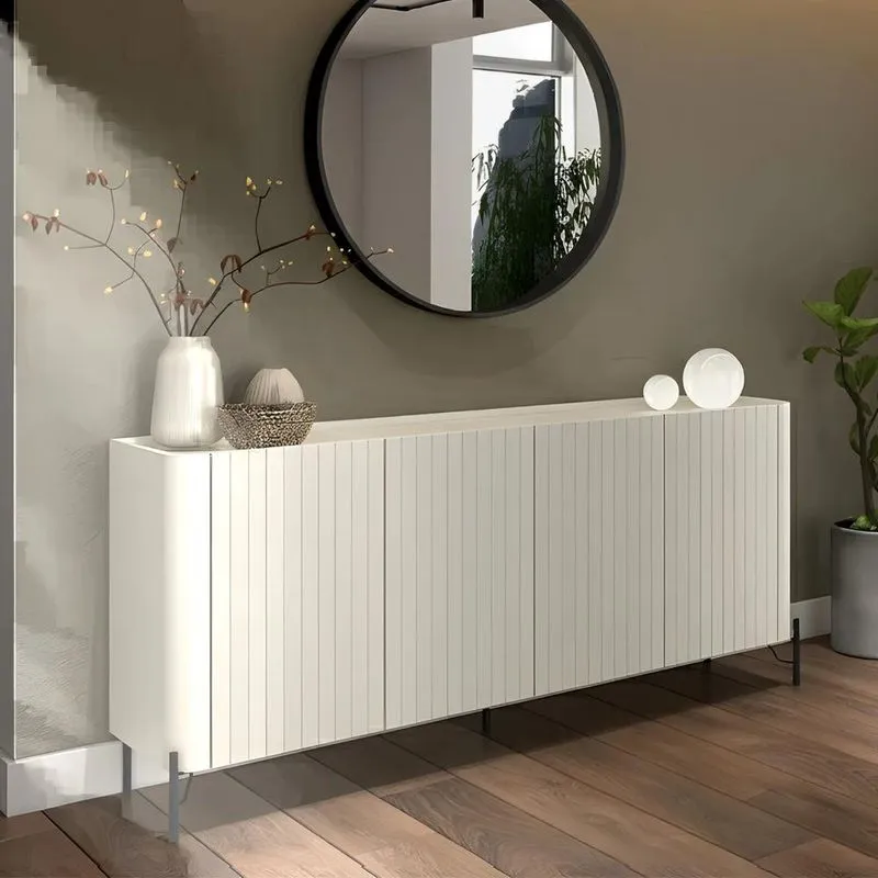 Buffet Aparador 180cm 4 Portas Brise Blen Luna/preto I06 - Mpozenato