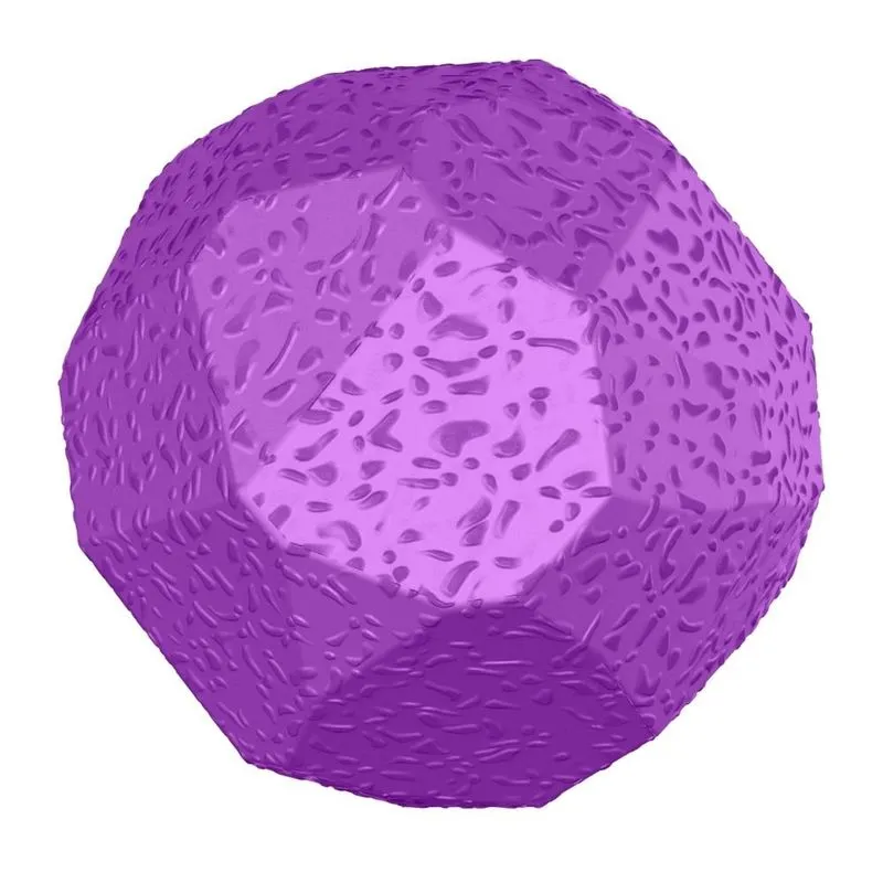 Brinquedo Bola Para Cães Stark Porte Grande 70mm Roxo (MP)