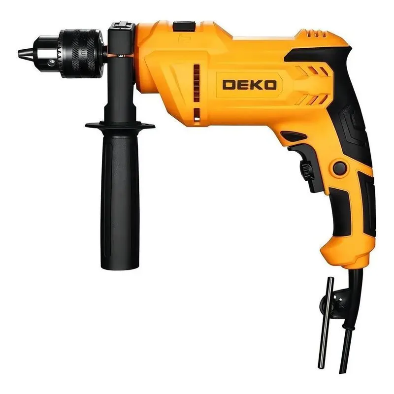 Furadeira Profissional 13mm 900w Cor Amarelo Frequência 60hz