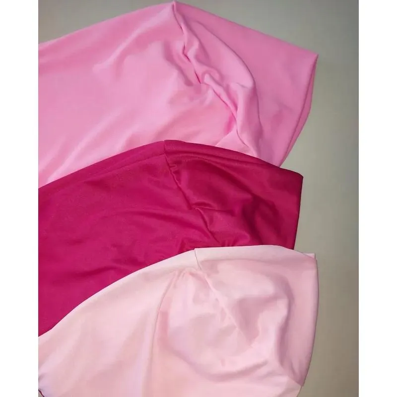 Trio Capas Mesas Cilindros Lisas Veste Fácil Vari Tons Rosa