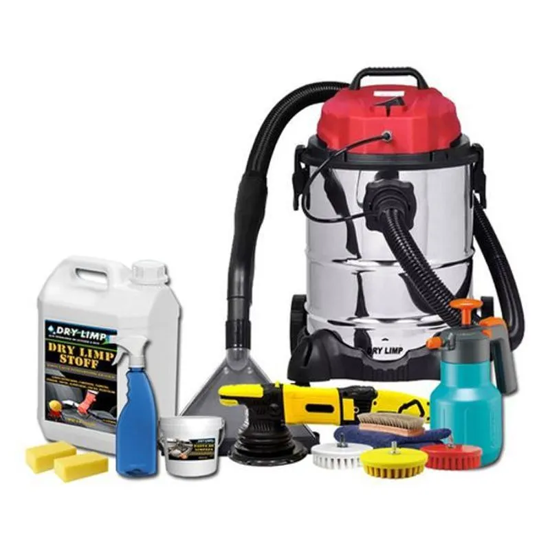 Kit Profissional Limpa A Seco Sofá Extratora E Politriz 110v