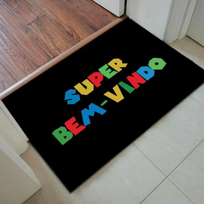 Tapete Capacho Decorativo Super Bem Vindo