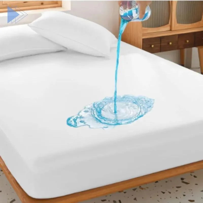 Capa Impermeável Lençol Colchão Solteiro Silicone Pro Branco