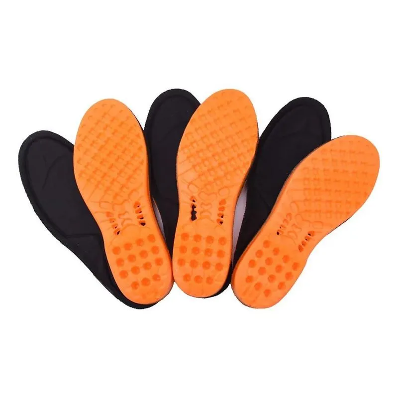 3x Kit 6 Pares Palmilhas Gel Pu Alta Absorção De Impacto Cor