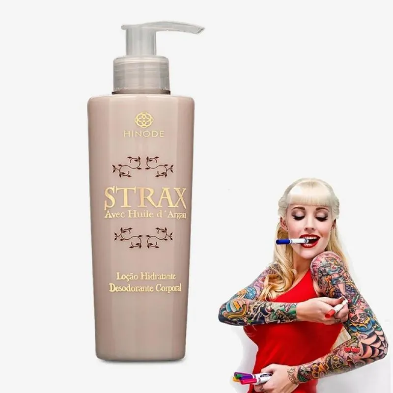 Creme Hidratante Loção Para Tatuagem Anti Desbotamento Strax